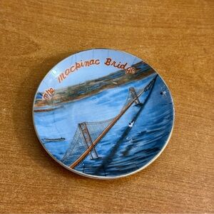 Mackinac‎ Bridge Souvenir Plate